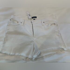 Jcrew NWT white denim shorts size 32